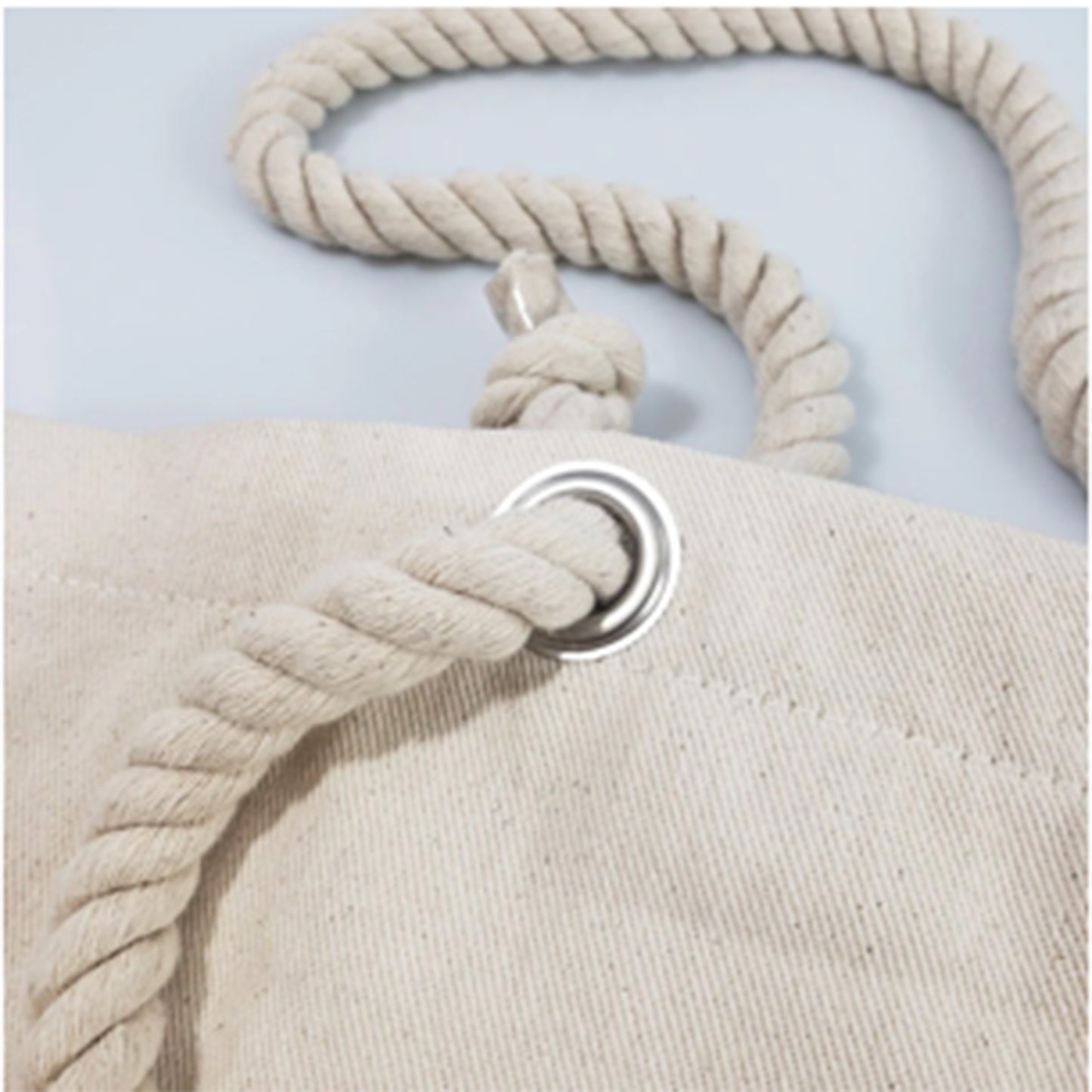 Recycled Canvas Rope Tote