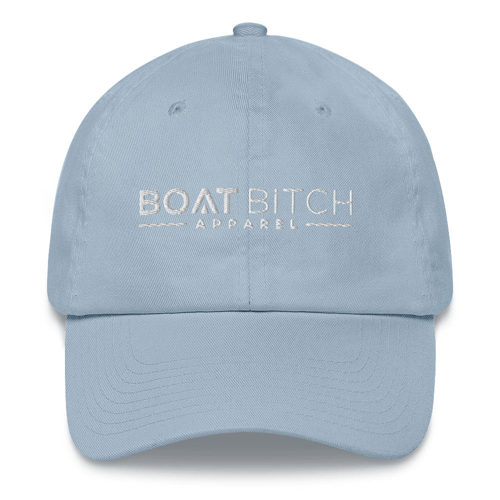 Boat Bitch Text Logo Hat